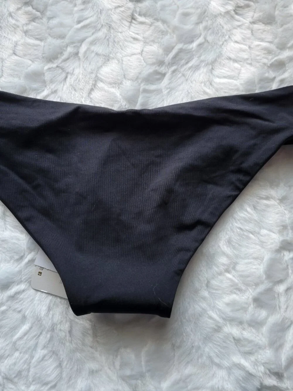L*Space Black Bikini Bottom Women's Medium  Swimwear by Revolve NWOT